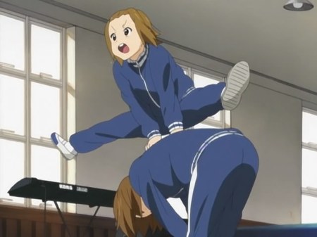 Ritsu is just too cool for school.